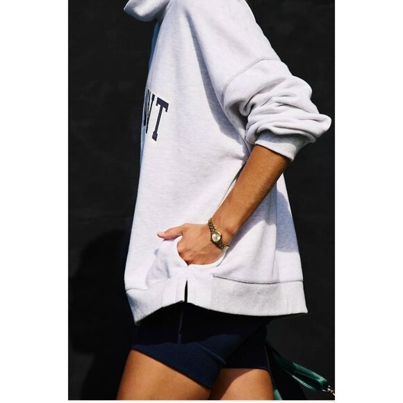 NWOT Free People Movement High Rise Slim Biker Fit Shorts, size medium, Navy blu - Picture 14 of 14